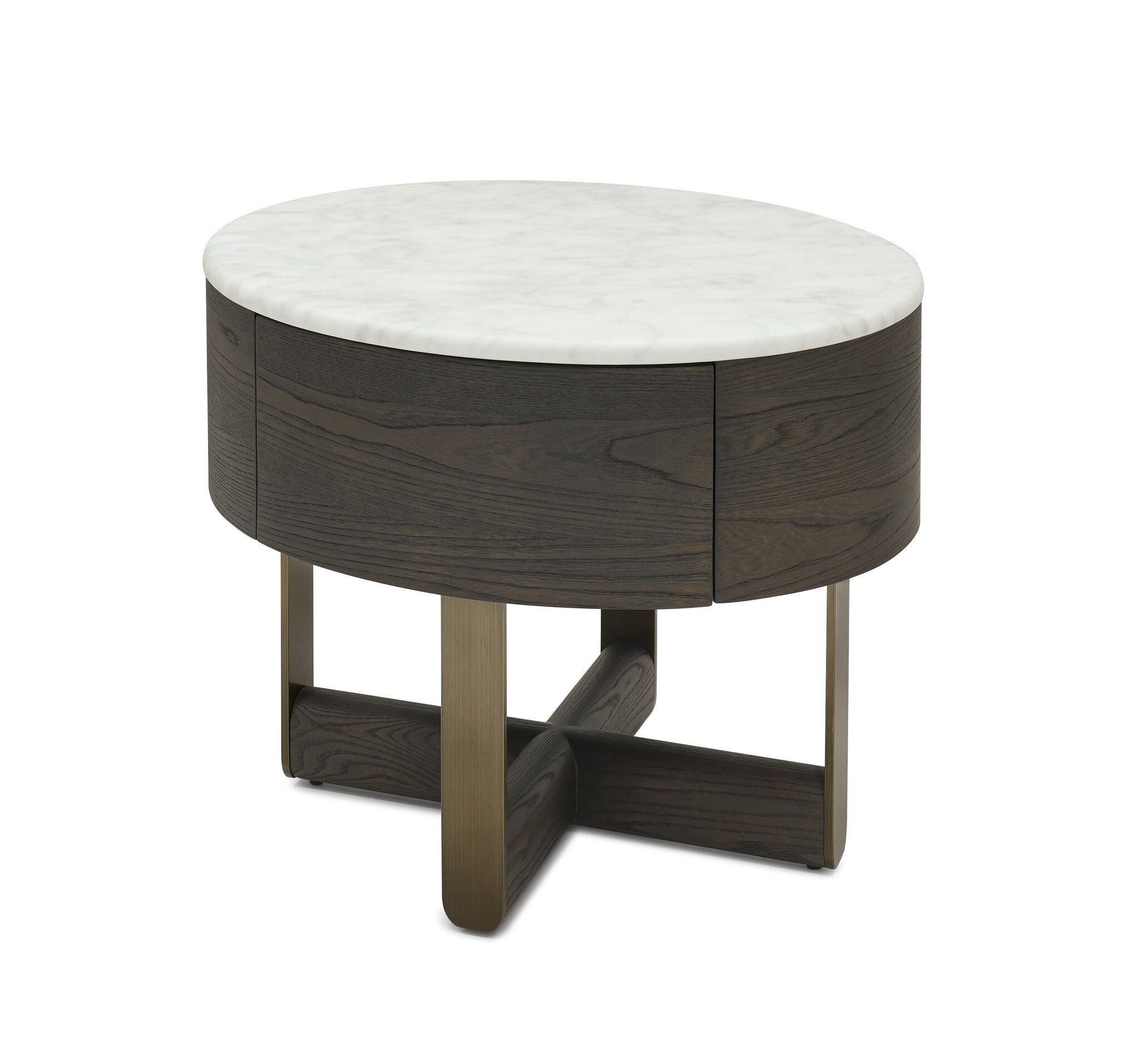 FIRENZE Nightstand White Marble
