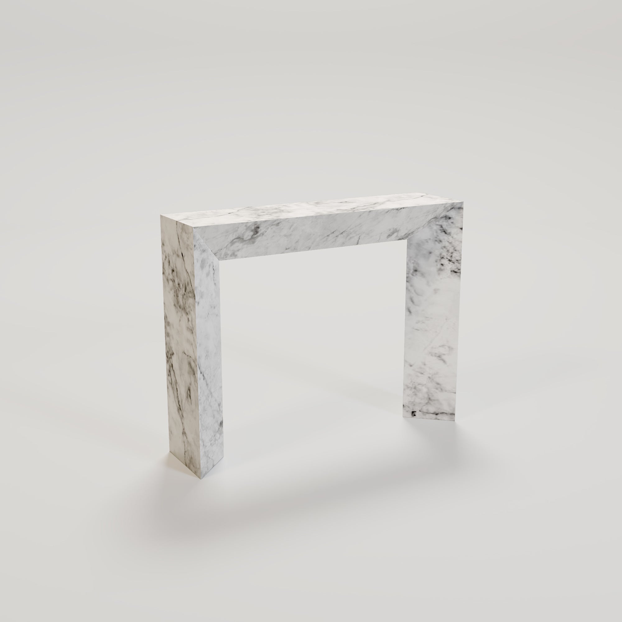 FRENCHI Console Carrara Marble