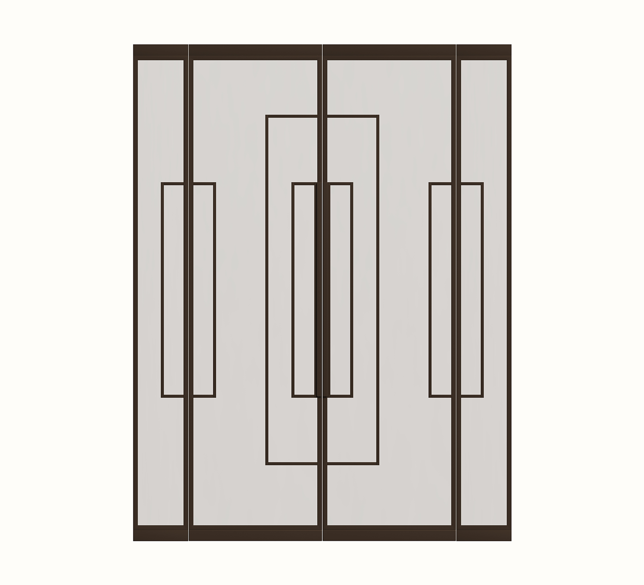 Clark Pivot Double Doors