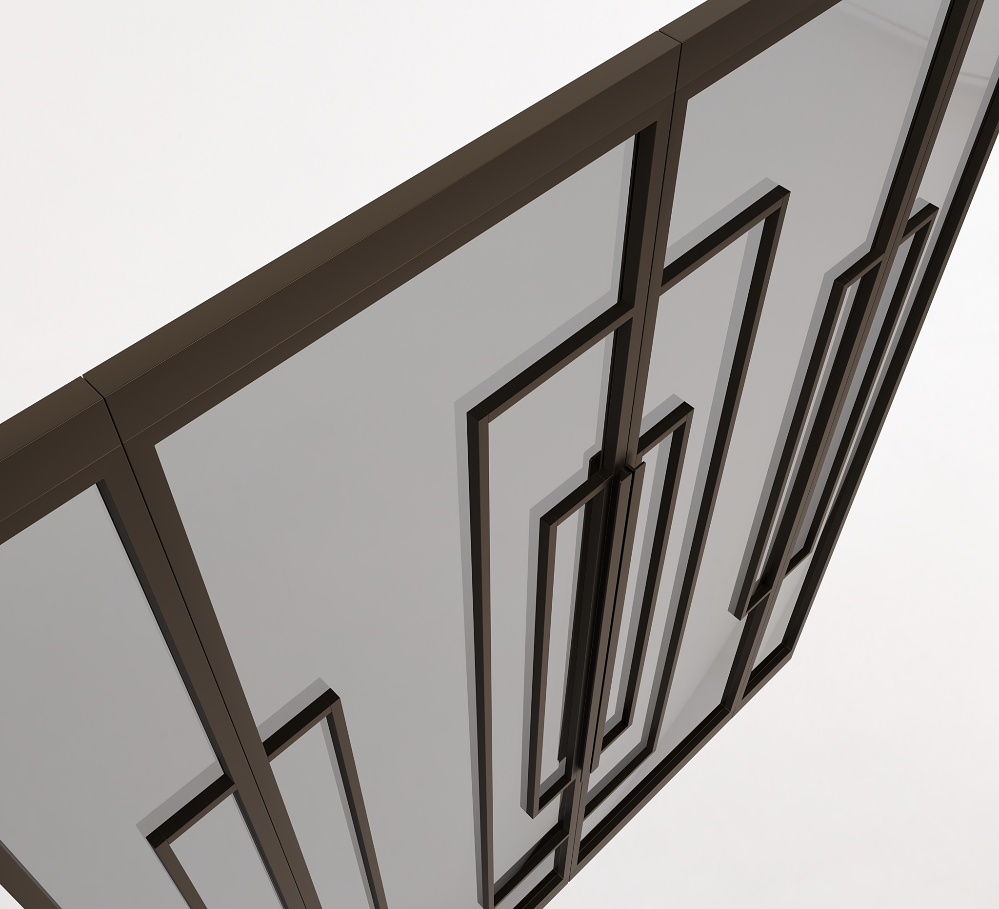 Clark Pivot Double Doors