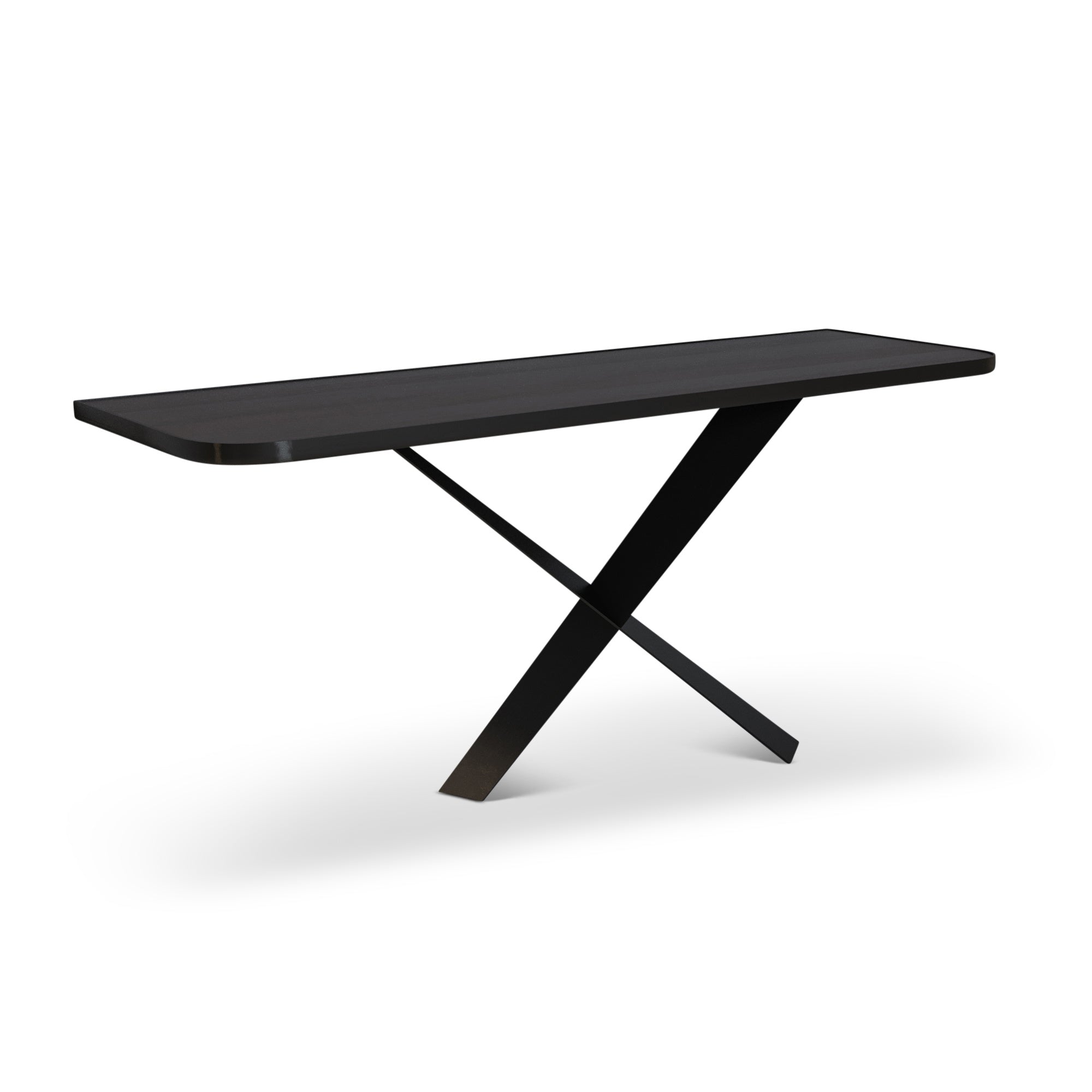 XAVIER Console Smoked Veneer