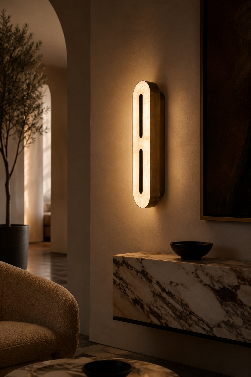 JULIE Wall Light alabaster