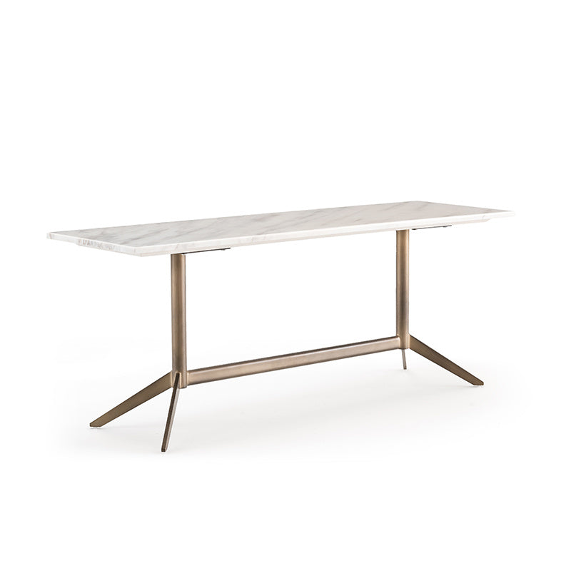 LUNA Console White Marble