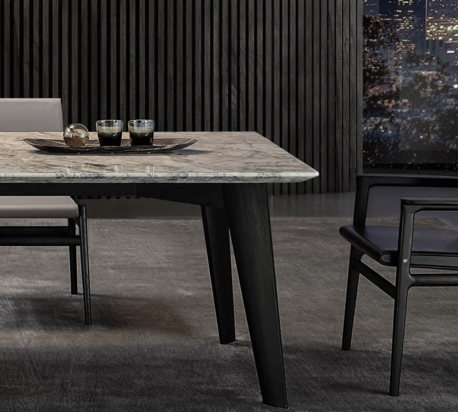 BRIO Dining Table Calacatta Marble