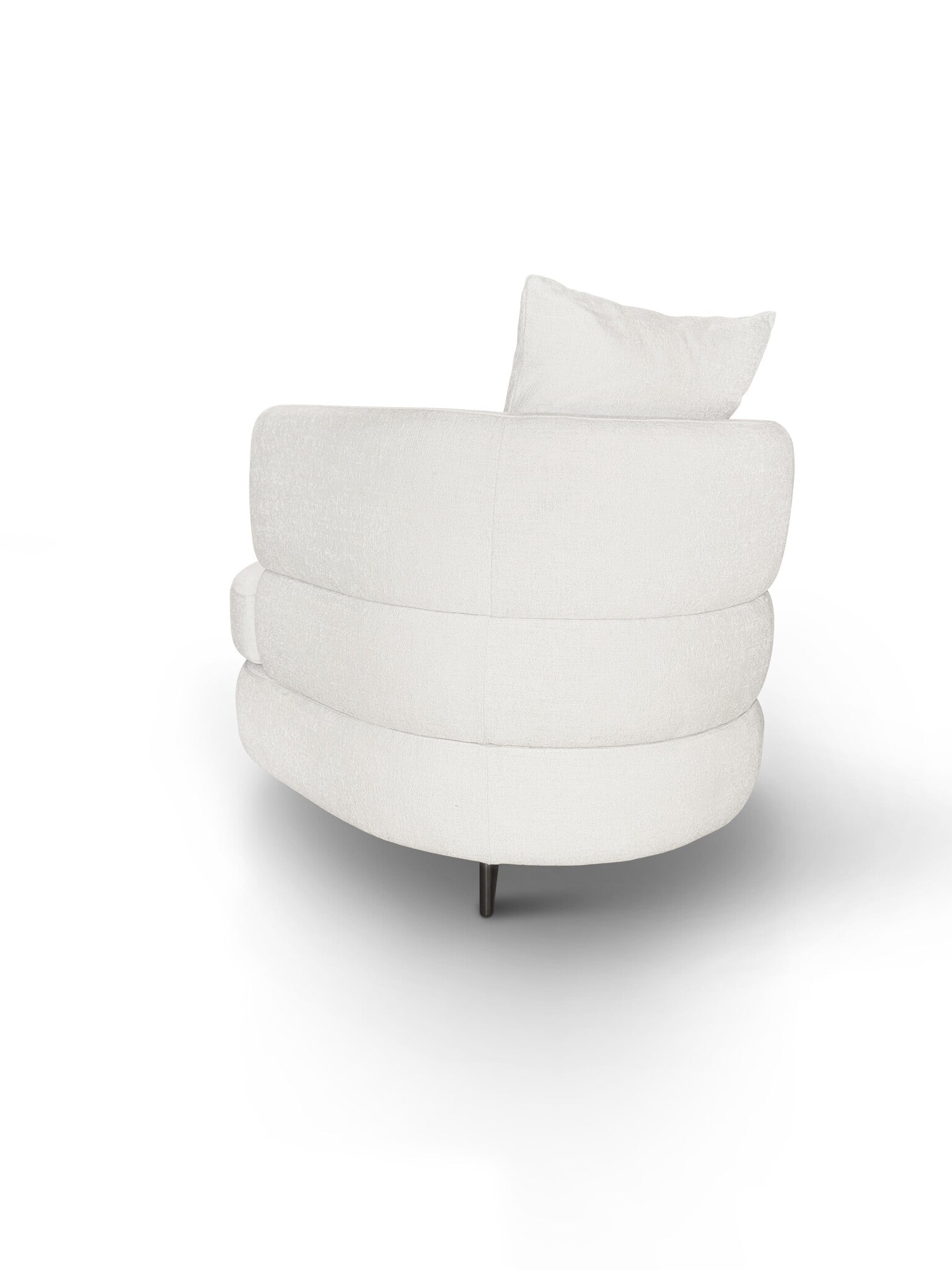 LYON Arm Chair White Beige