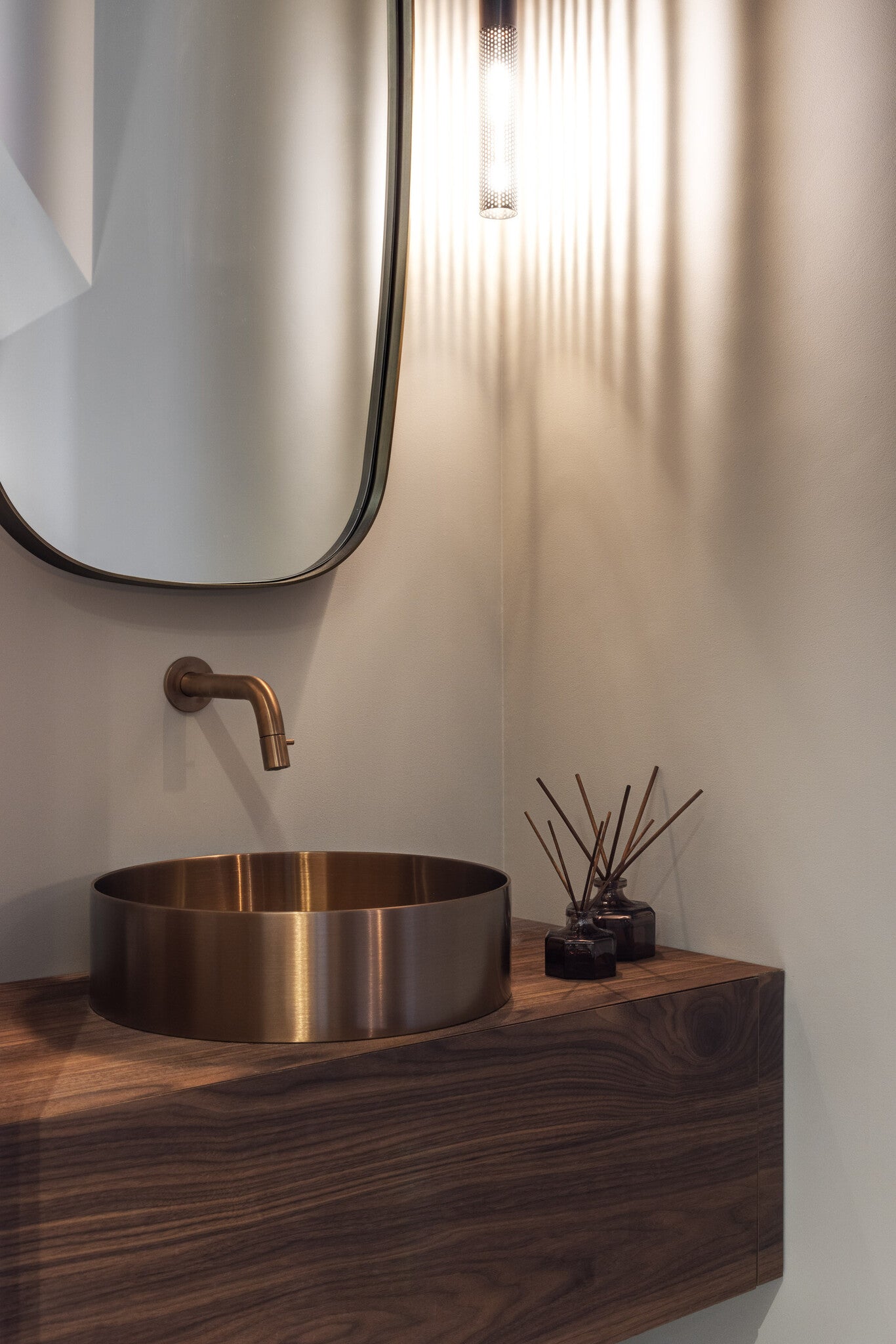 FLAVIO Mirror Bronze 120