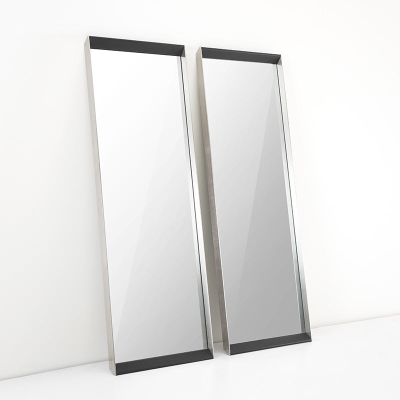 PENTHOUSE Wall Mirror Charcoal Oak 70x200