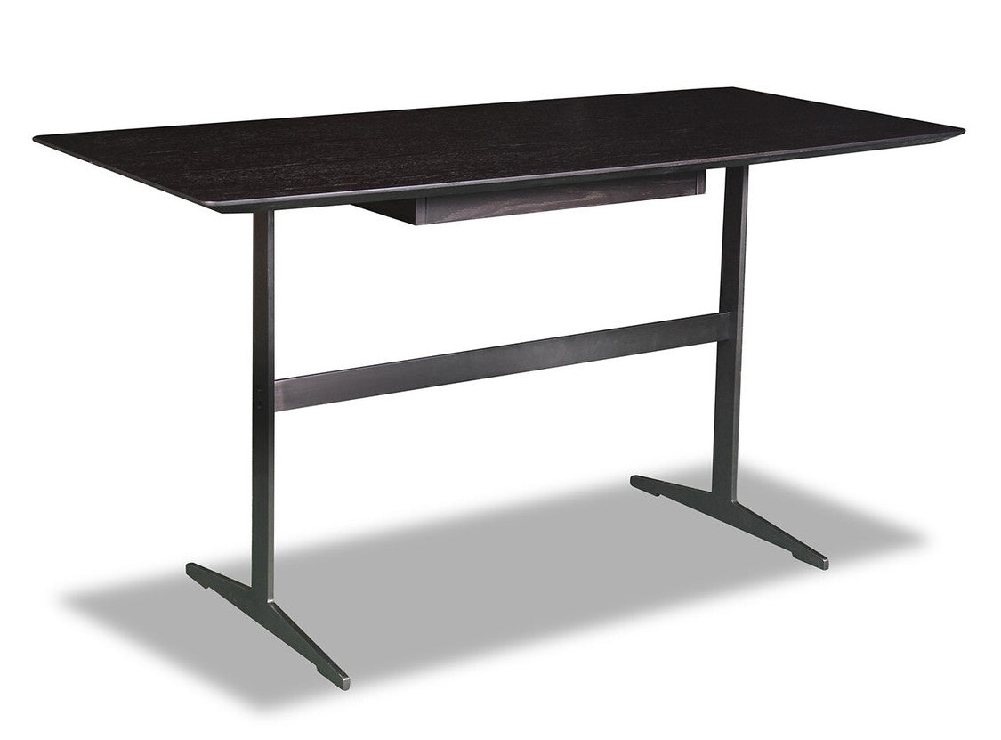 Manhattan Desk Charcoal Oak