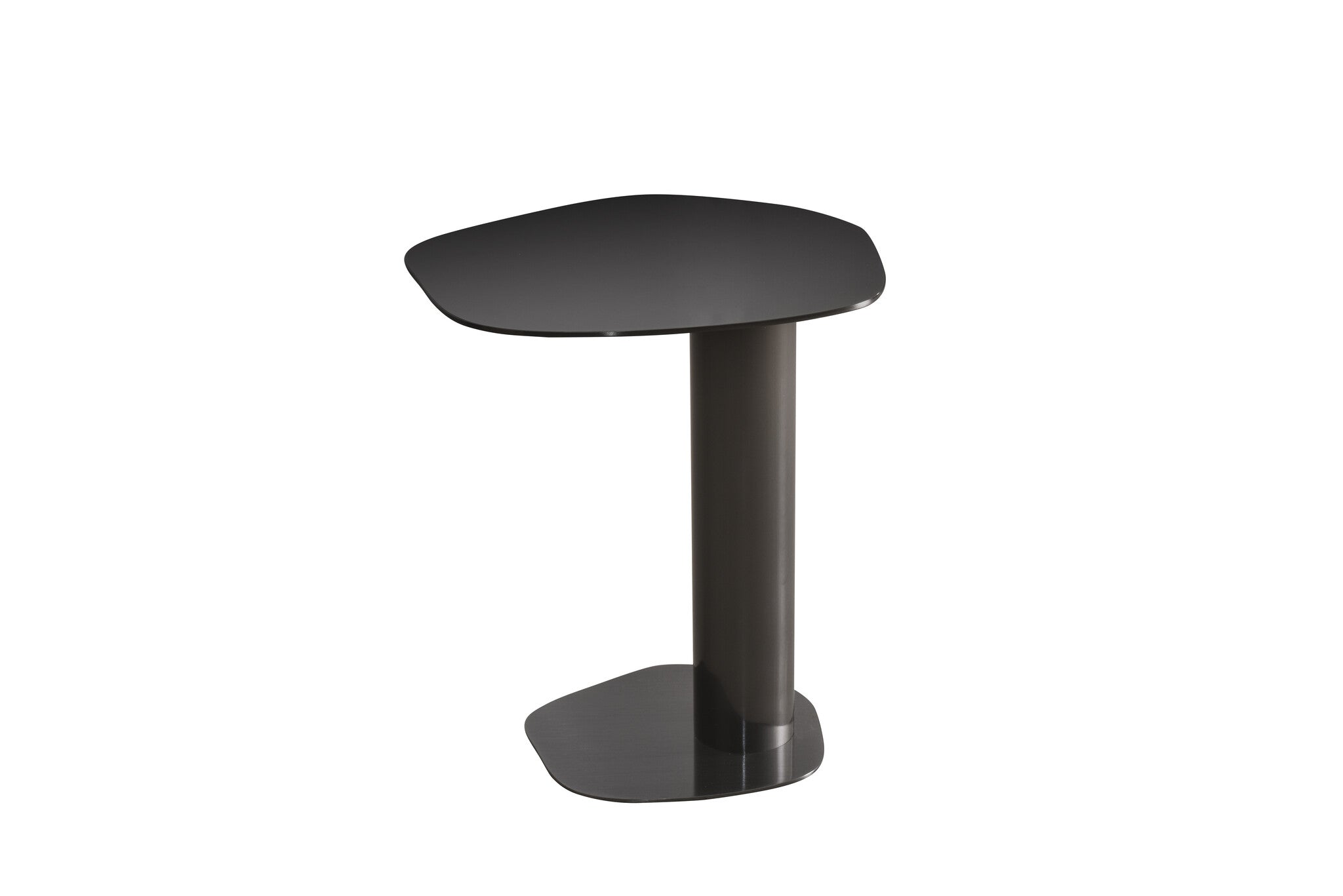 OYSTER Side table gun metal