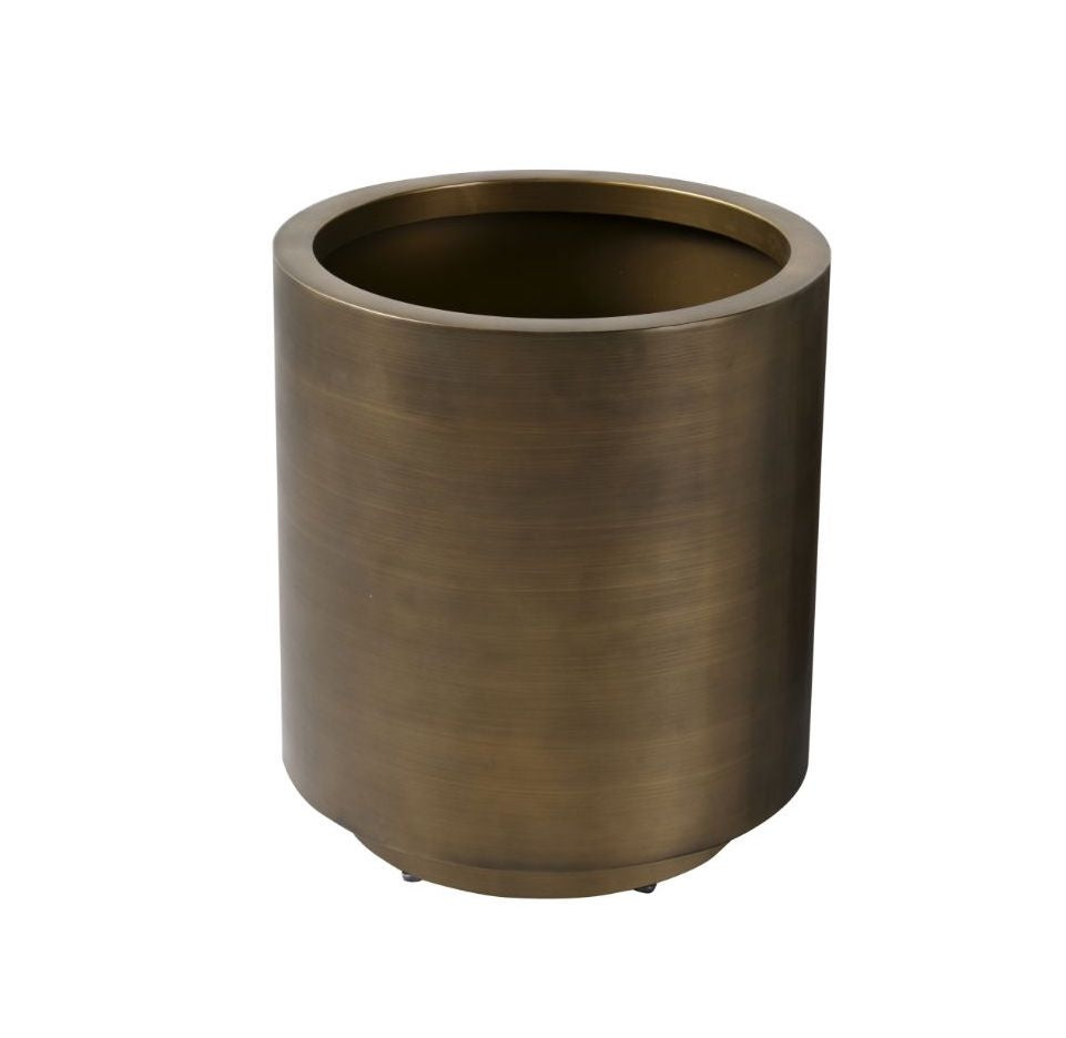 RAFFLES Pot Round Antique Bronze