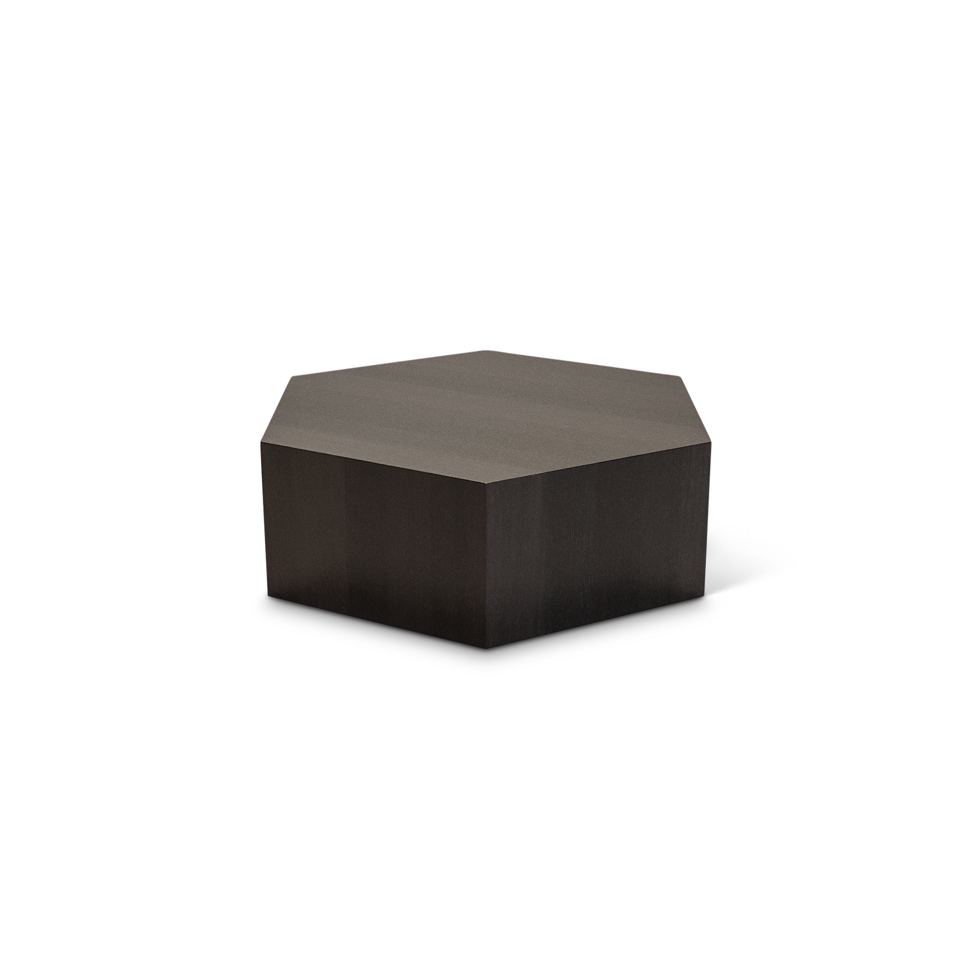 SALERNO Side table Hexagon Smoke