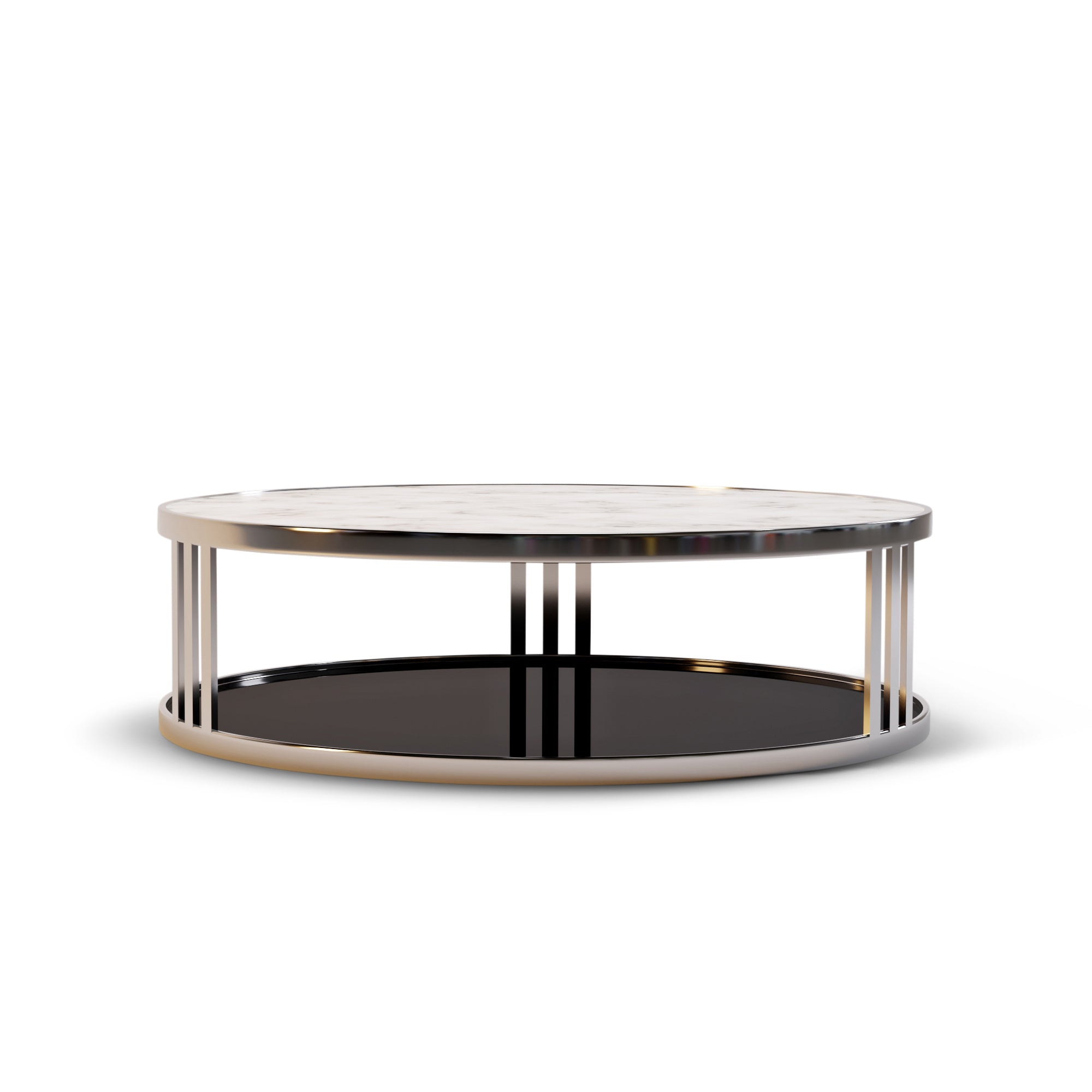 FABRIO Coffee Table White Marble