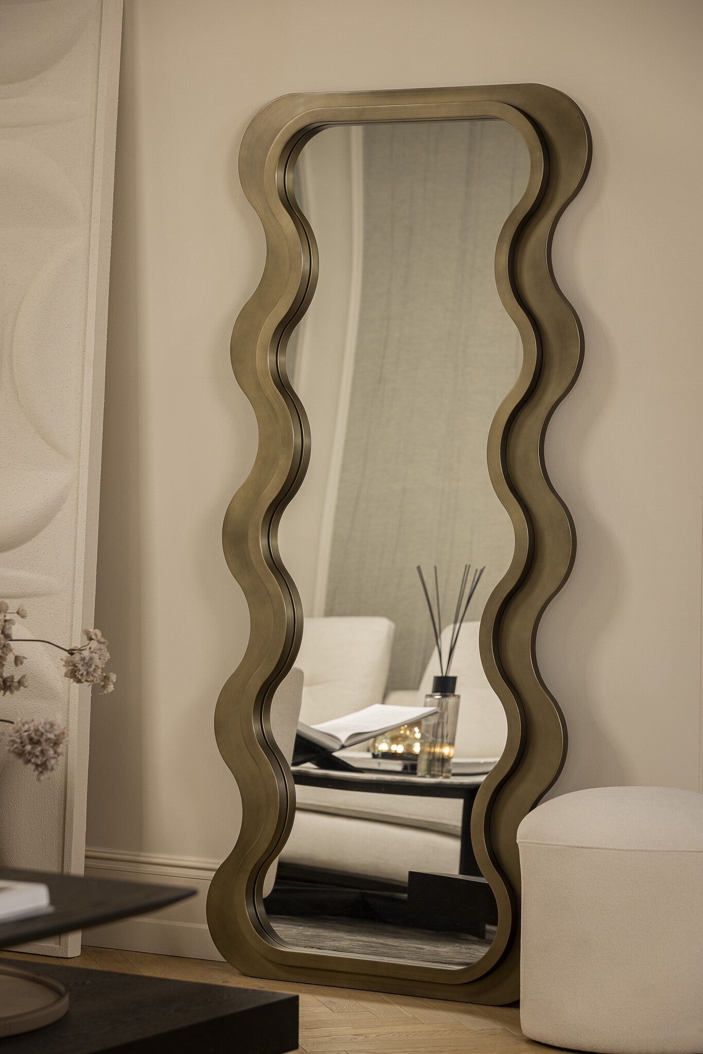 WAVE Full Length Mirror Bronze 180