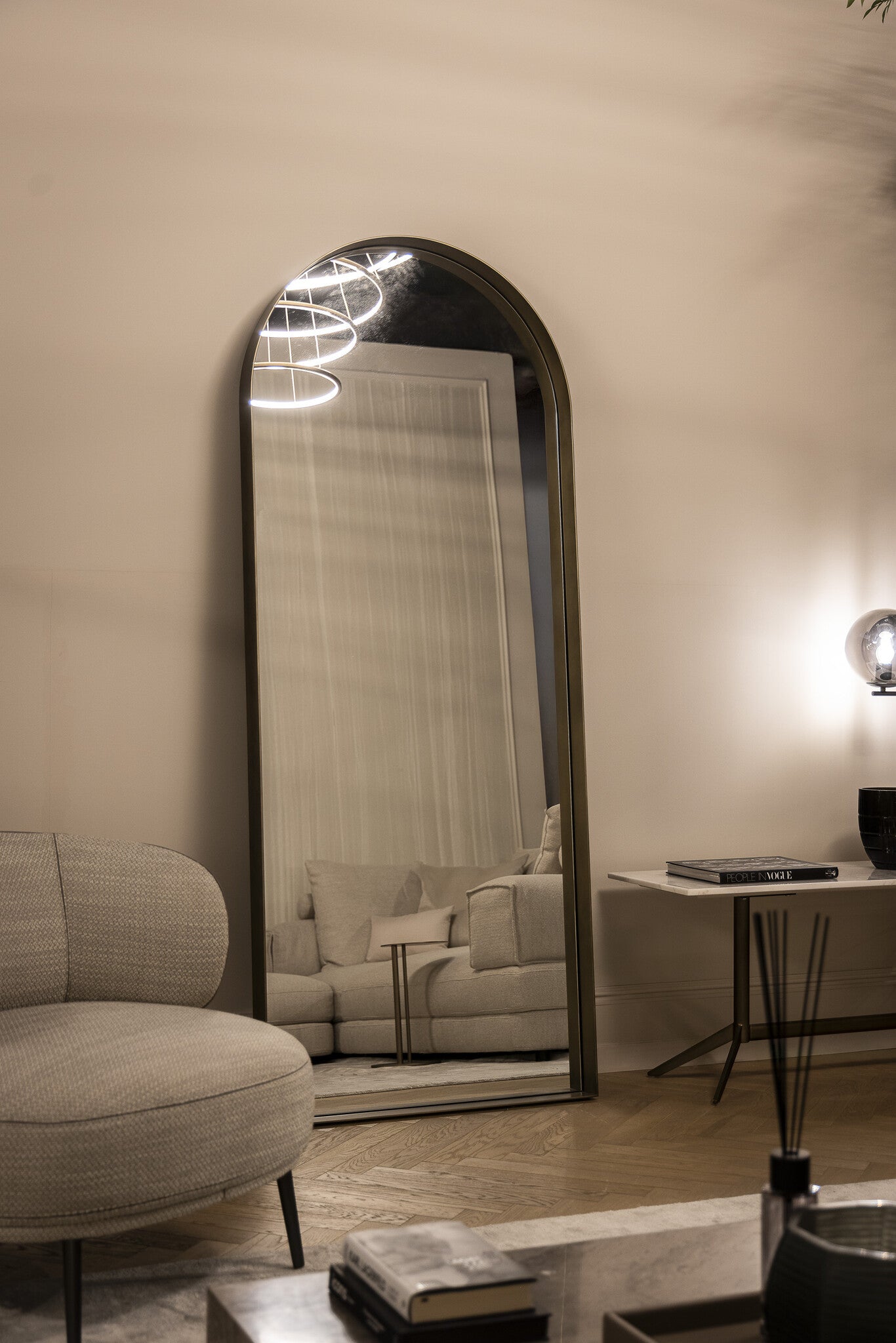 MILOS Mirror Antique Bronze 200cm