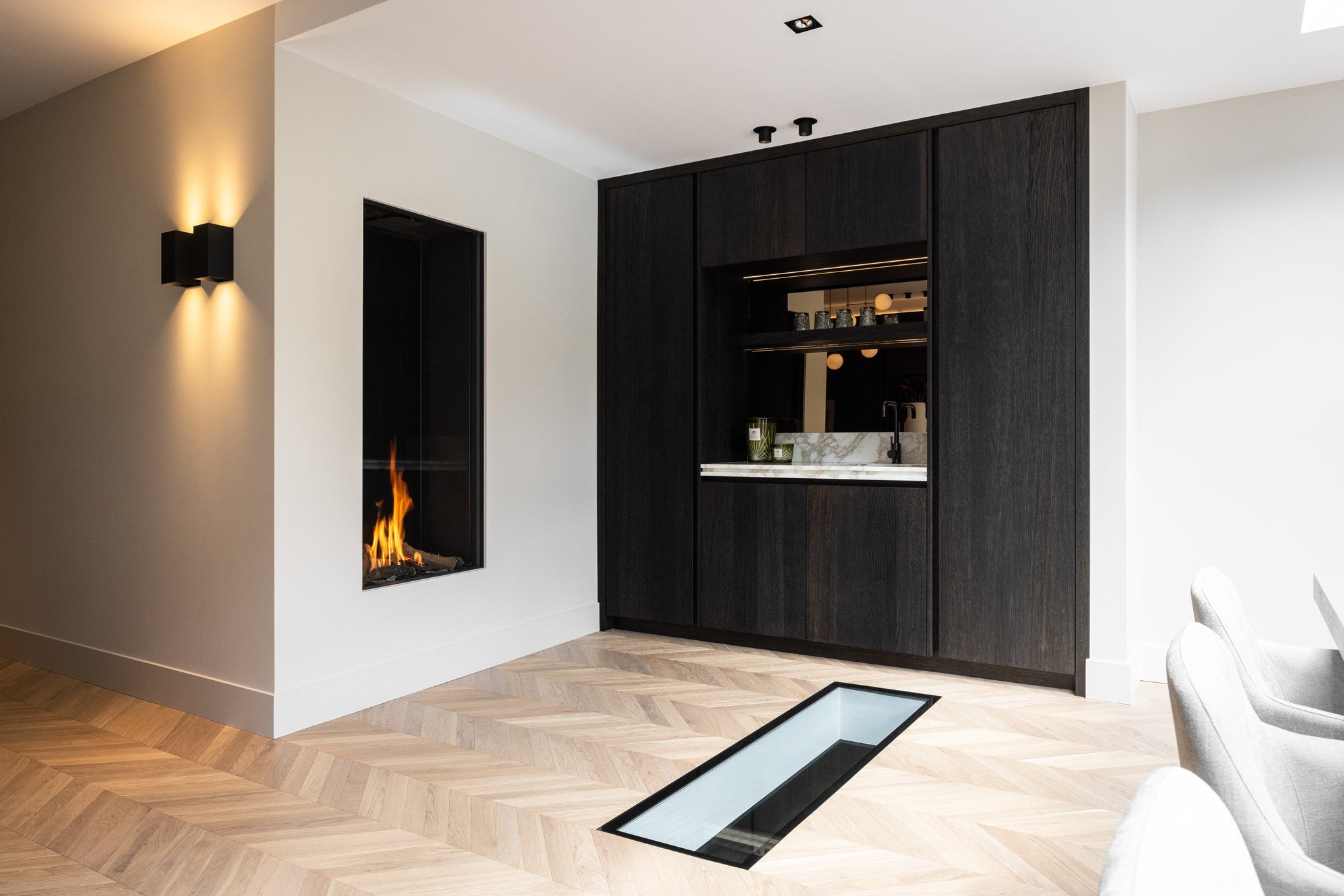 CHEVRON Oak Floor
