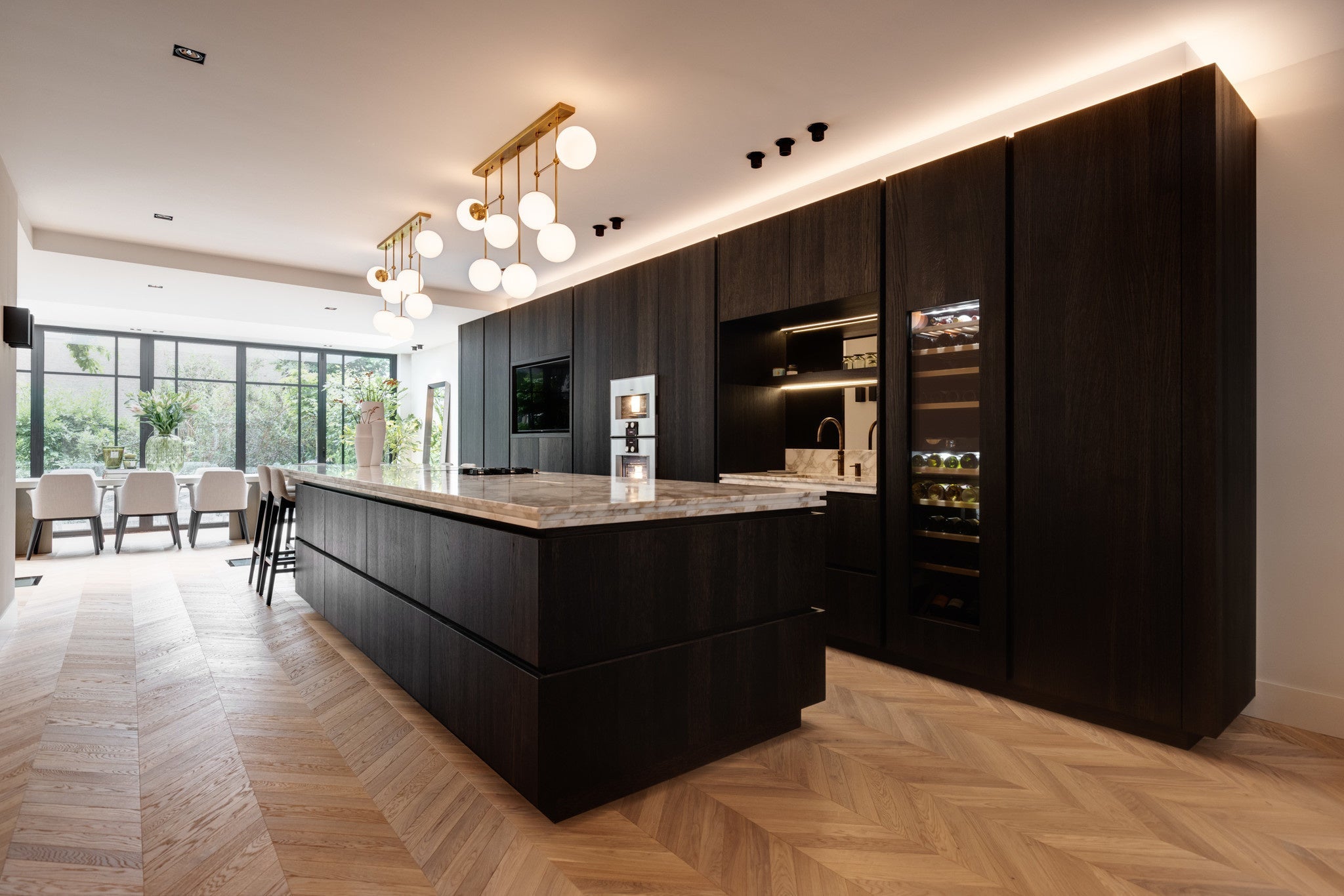 CHEVRON Oak Floor